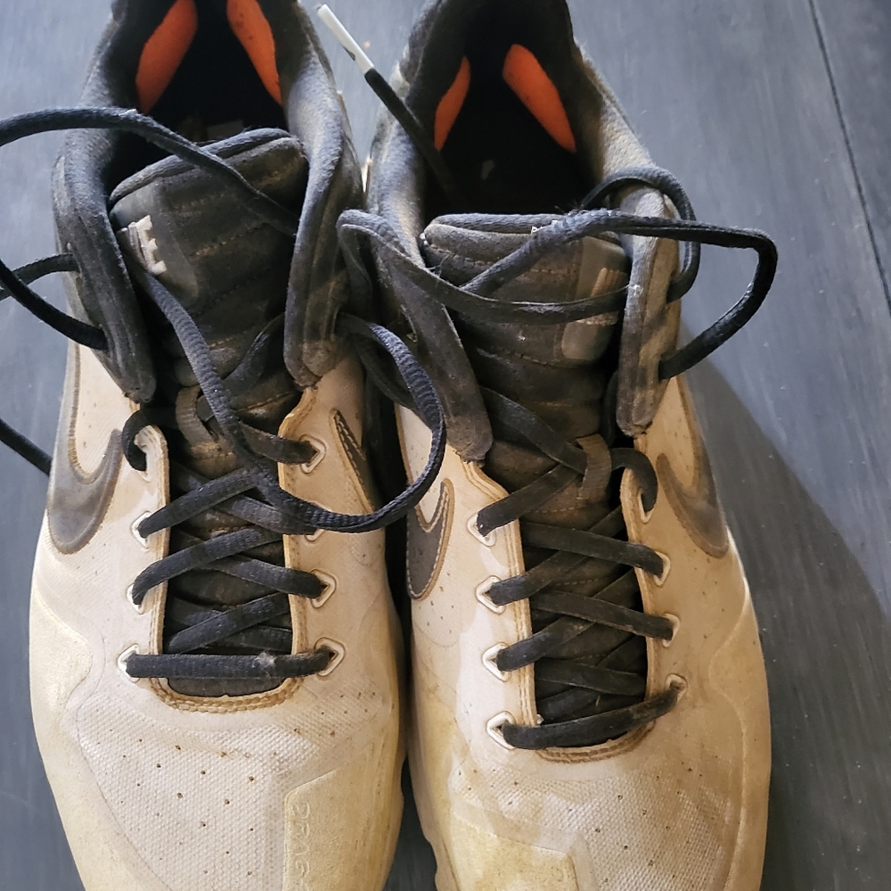 Baseball turf cleats. Nike. Size 11.5. Work one season.